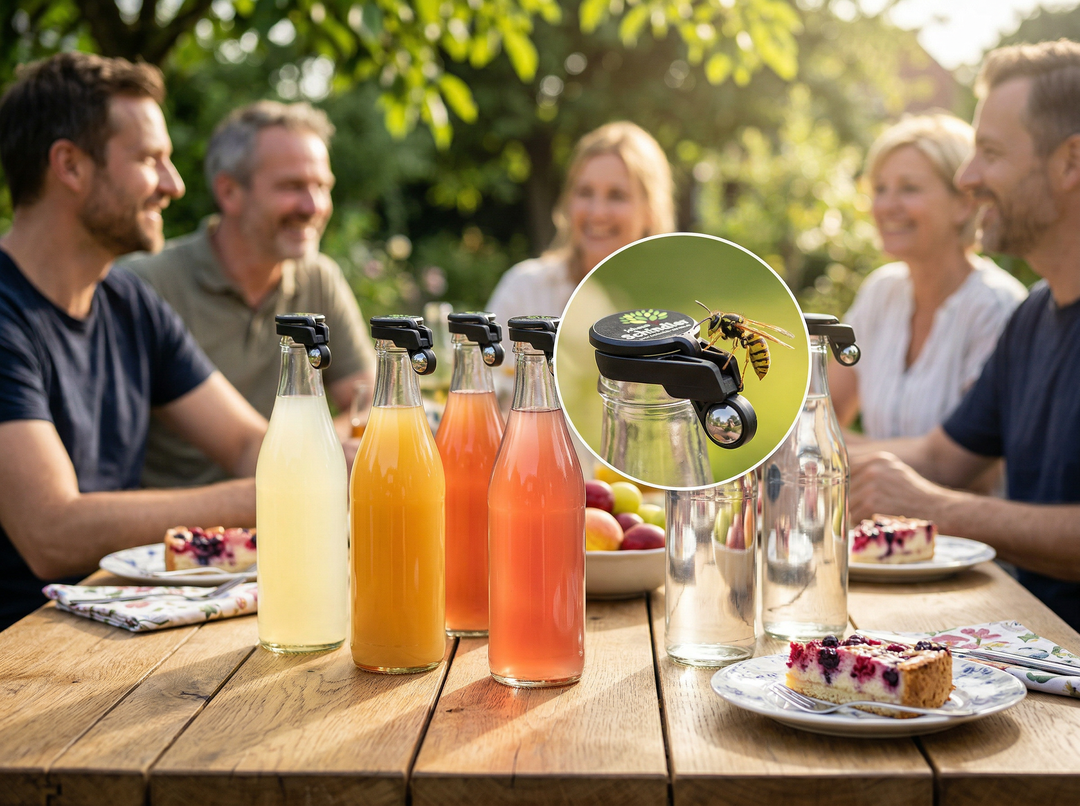 BottleGuard Insekten-Trinkschutz (4er-Set)