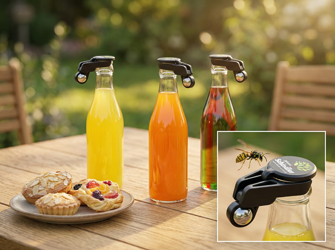BottleGuard Insekten-Trinkschutz (4er-Set)